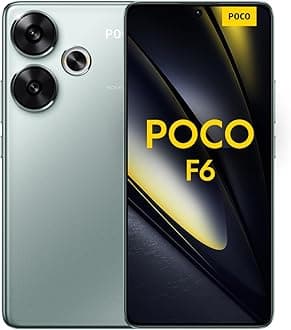 POCO F6 5G Mobile, Green (12GB Ram+512GB) | Snapdragon 8s Gen 3| 6.67" AMOLED 120Hz display | Triple Camera with OIS 50+8MP, 20MP Front camera