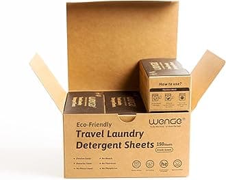 Travel Laundry Detergent Sheets (150 sheets)