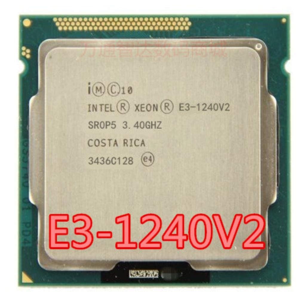 Intel Xeon E3-1240 v2 E3 1240 V2 8M Cache 3.40 GHz SR0P5 LGA1155 E3 1240 v2 CPU Processor E3-1240V2