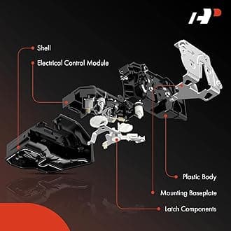 A-Premium Front Right Side Door Latch Lock Actuator Compatible with Scion & Toyota Vehicles - Camry 2002-2006, Corolla, Matrix 2003-2008, tC 2005-2010, xA 2004-2006, Sienna 2006-2011, Coupe, Hatchback
