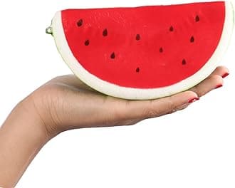 Anboor 5.5" Jumbo Slow Rising Squishies Watermelon Kawaii Scented Squishies Fruit Toy for Collection 1 Pcs