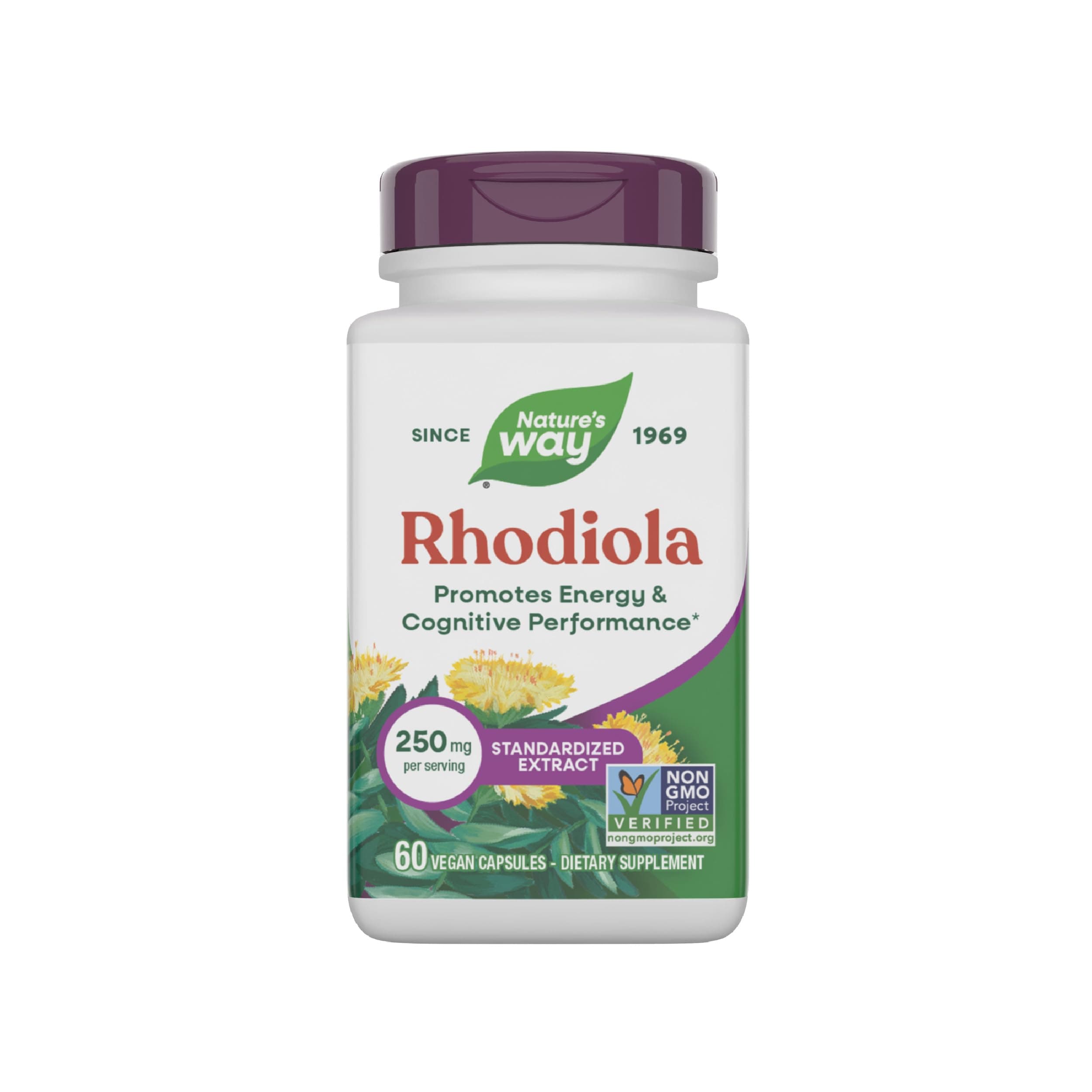 Nature's Way Rhodiola Rosea 60 AD