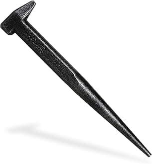 KAKURI Nail Punch Tool for Woodworking 1/8" - Made in Japan - KUGISHIME Japanese Nail Setter, Hevy Duty Japanese Steel - Black