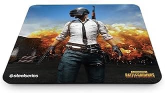 SteelSeries QcK+, Gaming Mouse Pad - 450mm x 400mm x 4mm - Cloth - Rubber Base - PUBG Erangel