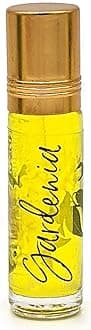 equal earthGardenia Floral Perfume Natural 100% Vegan Roll On Oil Fragrance - Moroccan Gardenia Blossom (5 x 10ml)