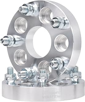 Hex Autoparts 5x100 to 5x120.7mm (5x4.75) 1" Wheel Adapters Spacers 2pcs Compatible with Scion tC Dodge Stratus Pontiac Toyota Corolla Matrix