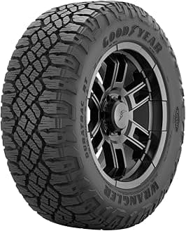 Goodyear Wrangler DuraTrac RT All-Season Radial Tire, LT255/80R17, Set of 1