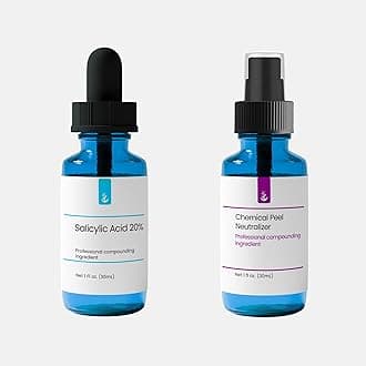 Salicylic Acid 20% Solution with Neutralizer (30 mL each), Glass Dropper