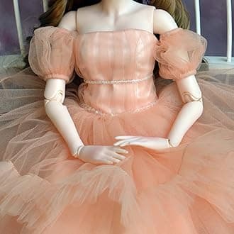 SISON BENNE 1/3 BJD Doll 24 Inch Ball Jointed Dolls with Fashion Clothes Princess Dress and Accessories, Gift for Kids Birthday (5#)