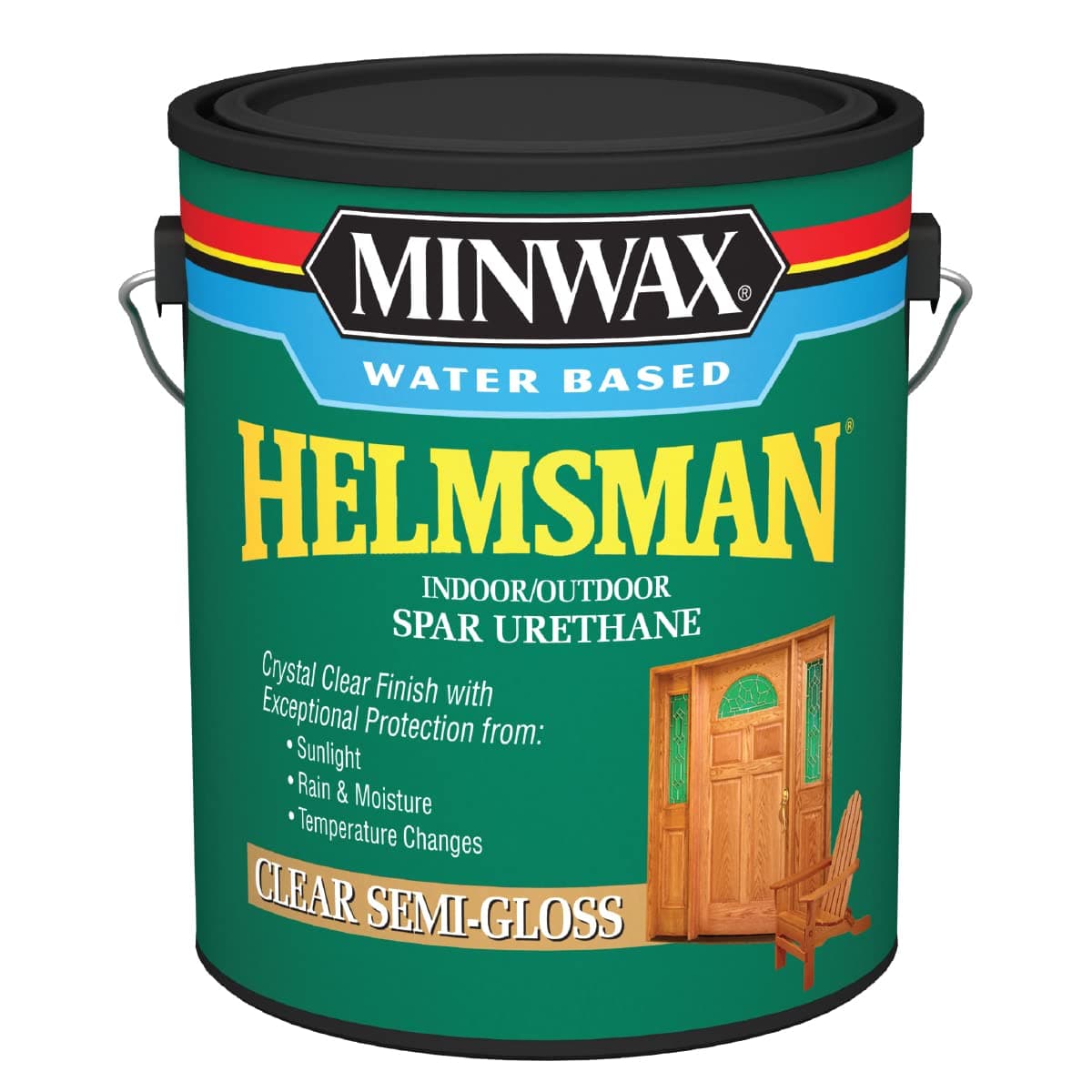 Water Based Helmsman Spar Urethane, Gallon, Semi-Gloss