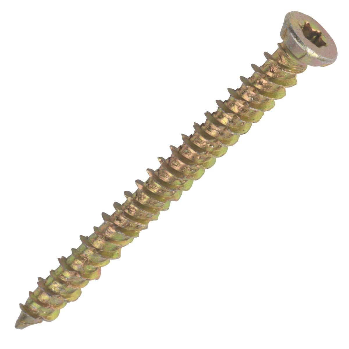 Easydrive Countersunk Concrete Screws 7.5 x 100mm 100 Pack