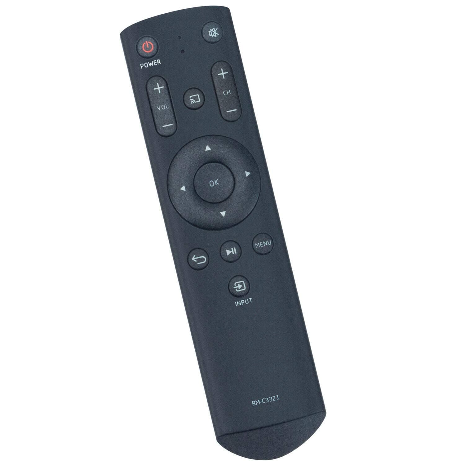 RM-C3321 Replace Remote Control - WINFLIKE RMC3321 TV Remote Control Replacement for JVC Smart TV LT-43MA875 LT43MA875 LT-49MA875 LT49MA875 LT-55MA875 LT55MA875 LT-65MA875 LT65MA875 Remote Controller