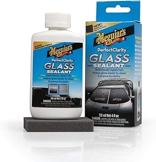 Meguiar's G8504EU Perfect Clarity Glass Sealant 118ml relentlessly repels rain
