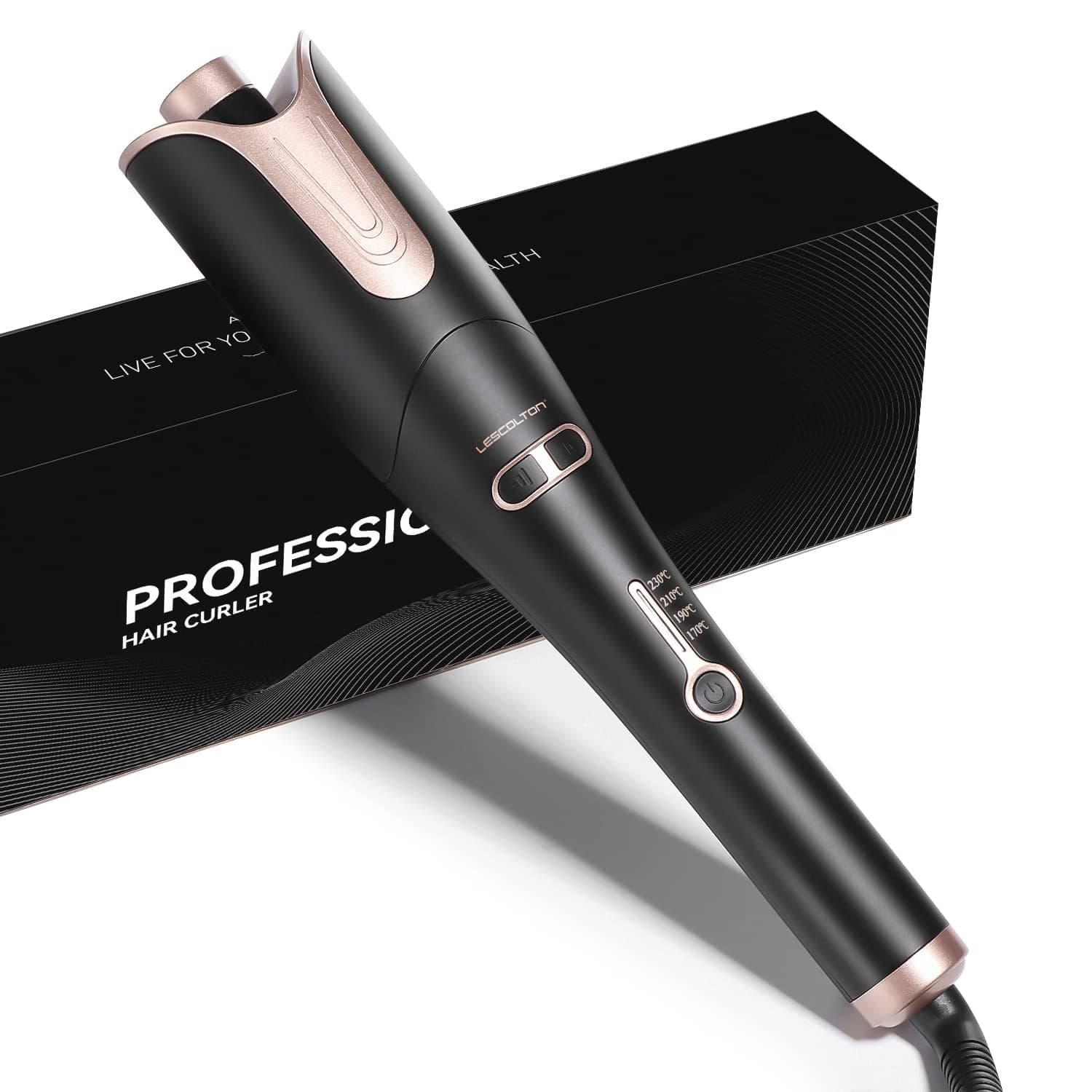 Automatic Curling Iron, Curling Iron Large Curls, Innovative Automatic Curling for All Ages