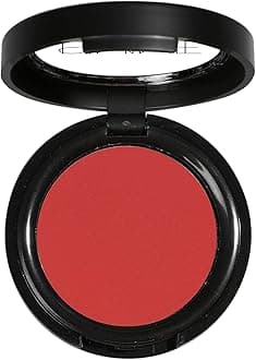 IS'MINE Single Eyeshadow Powder Palette, Matte Red, High Pigment, Longwear Eye Makeup for Day & Night