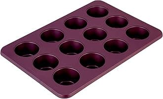KitchenAid12-Cup Nonstick Aluminized Steel Muffin Pan, Beetroot