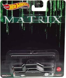 Matrix Die Cast Model 1964 Lincoln Continental Black Scale 1:64 8 cm Premium Real Riders HCP06