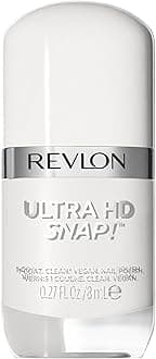 Ultra HD Snap Nail Color, Natural Rich Glossy Polish, 100% Vegan Formula, No Base or Top Coat Needed, 001 Early Bird, 0.27 fl oz