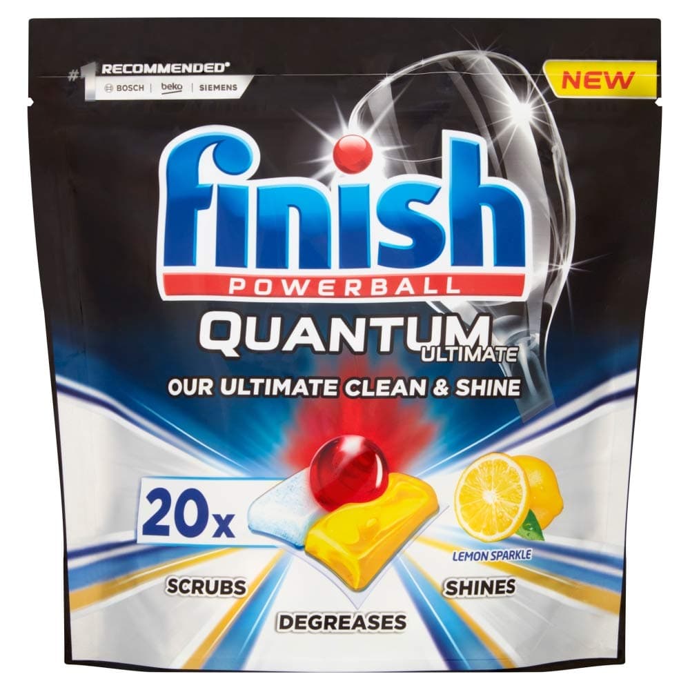 Finish Quantum Ultimate Dishwasher Tablets Lemon, 280 g, 20 Tablets