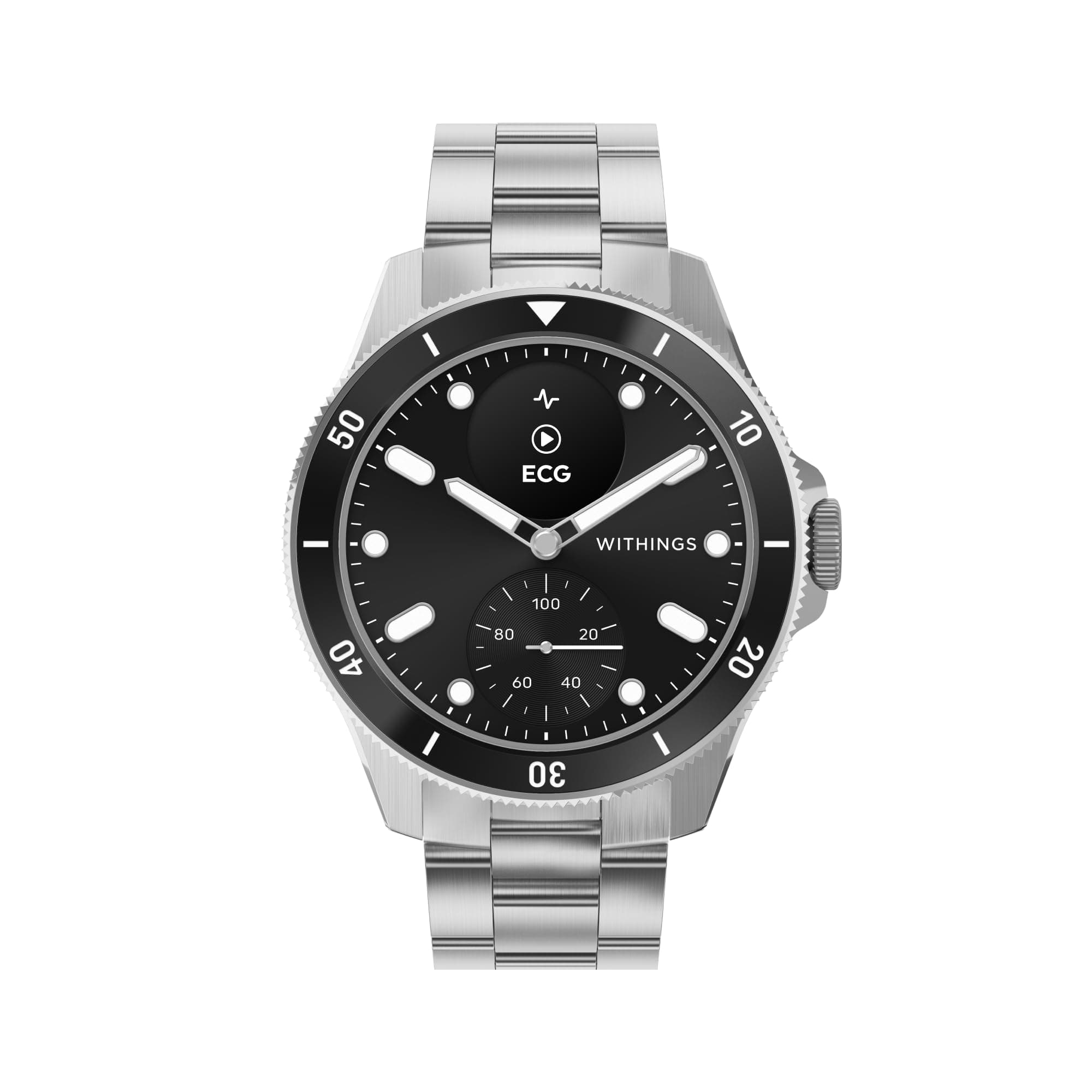 Withings Scanwatch Hybrid Smartwatch, Nova Black