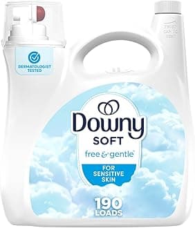 Ultra Laundry Liquid Fabric Softener (Fabric Conditioner), Free & Gentle, 4.16L, 190 Loads