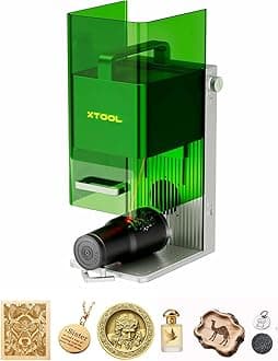 F1 2-in-1 Dual Laser Engraver, Lightning Speed Portable Laser Engraving Machine, Ultra HD Fiber Laser Engraver for Jewelry, Metal, Wood, Leather