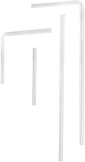 Eisco 4 Piece Glass Delivery Tube Set - Variably Shaped - Borosilicate 3.3 Glass - Labs