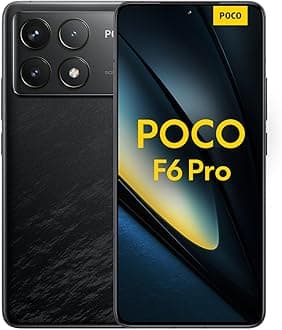 Xiaomi POCO F6 Pro 5G Mobile, Black (16GB Ram+1TB) | Snapdragon 8 Gen 2| 6.67" AMOLED 120Hz display | Triple Camera with OIS 50+8+2MP, 16MP Front camera