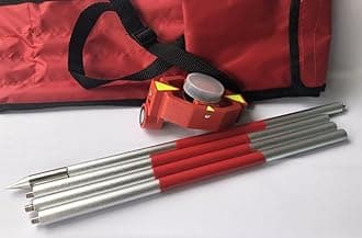 New GMP111 Mini Prism with 4 Poles for Leica Total Stations Prism constant17.5mm