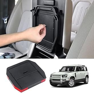 Center Console Hidden Organizer for Land Rover Defender Accessories Defender 90 110 130 2020-2025 2026 Armrest Hidden Storage Box Compartment