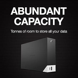 Seagate One Touch HUB 14 TB external Hard Drive, 2 USB Hu, 3.5 Inch, USB 3.0, PC, Notebook & Mac, Modellnr.: STLC14000400