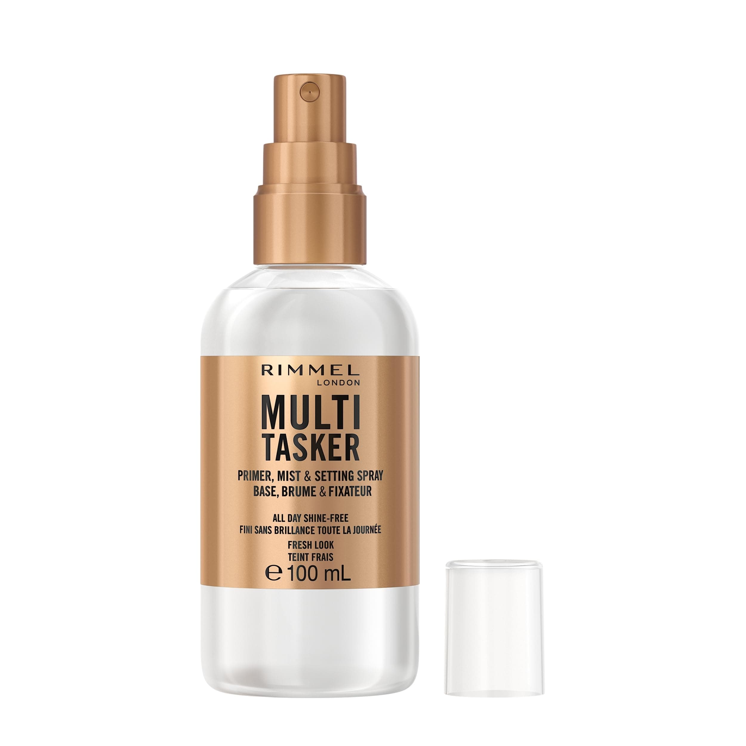 Multi-Tasker Primer, Mist & Setting Spray, Shine-Free Finish, Primes Complexion, Refreshes Skin, All-Day Setting Power, Vegan Formula, 100 ml