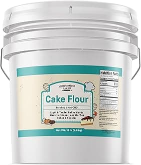 Unpretentious Cake Flour, 3.5 Gallons, Great For Cakes, Biscuits, Scones, Muffins