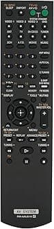 Replaced Remote Control for Sony RMAAU019 STR-DG710 RM-AAU006 STR-DG500 148009711 Home Theater Audio/Video Receiver AV System