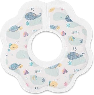 KIIS Disposable Baby Bibs for Baby Boys and Girls - Individually Packaged - Hygienic, Soft and Leakproof (20 PCS / 60 PCS)