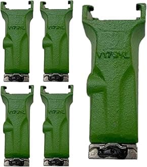5pk V17SYL Teeth, FITS for V17 17SYL V17SYL Bucket Digging Teeth/Tooth with V13/17PN Flex Pin (Teeth V17SYL 5pk)