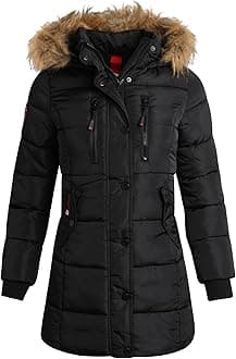 CANADA WEATHER GEAR Girls Winter Coat - Long Length Heavyweight Wind & Water Resistant Insulated Quilted Puffer Parka Coat