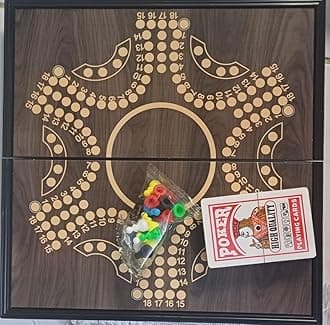 Jackaroo Traditional Board Game with Coloured Cones