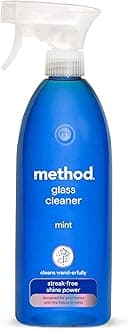 Glass Cleaner Spray, Window And Stainless Steel Glass Spray, Fresh And Vibrant Mint Scent Fragrance, Pack of 1, 828 ml
