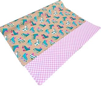 LA TROVE Colourful Gift Wrapping Paper Sheet For Gift Packing | Gift Wrap Roll, Gift Papers Sheets, Gift Cover Wrapping Paper(Blush Pink) (Pack 0f 5)