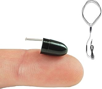 PingaOculto Spy Earpiece Wireless Earphones Invisible Hidden Mini Headset Exam Phone with Microphone - Secret Earphone Micro Listening Device Hearing in Ear Cheating (Spy Earpiece Vip Pro UltraMini)