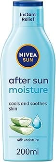 Moisturising After Sun Lotion With Aloe Vera Silky Skin Feeling 200ml