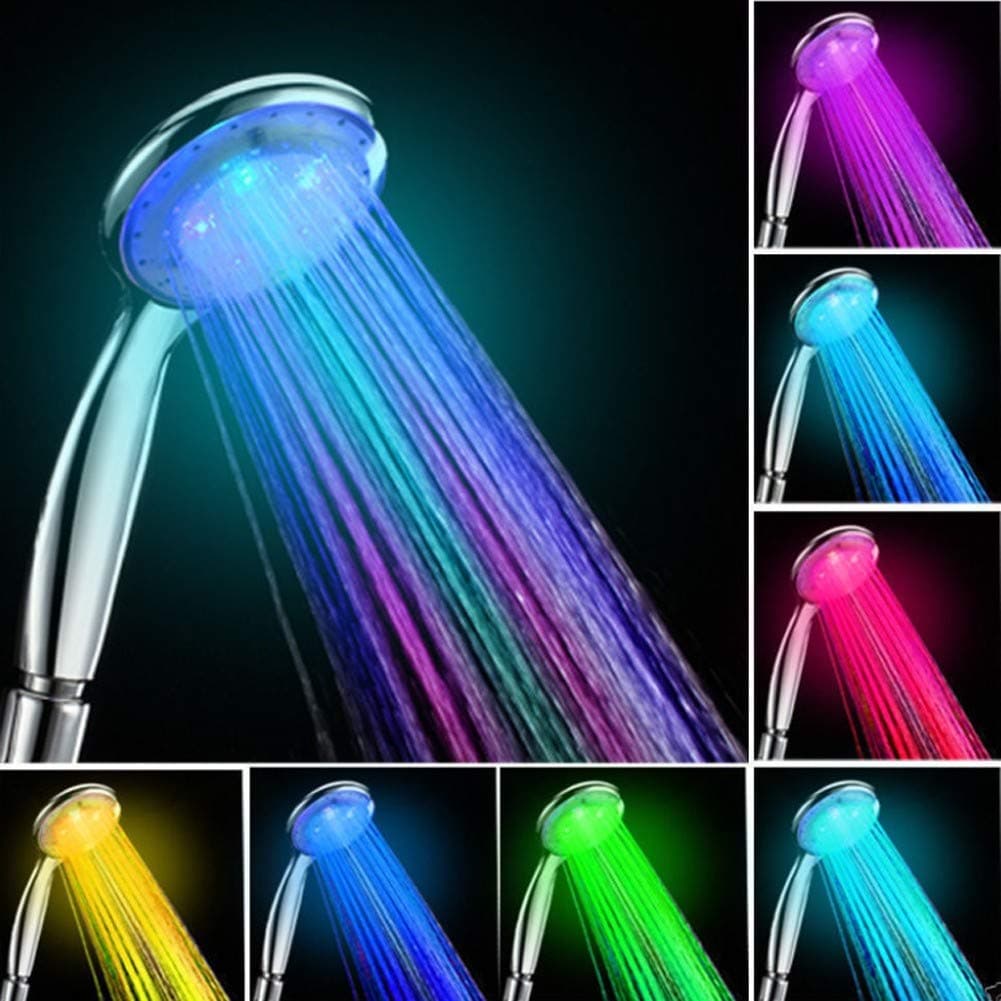 YYBFG LED Light Shower,7 Colour, Multicolor, Universal Fit
