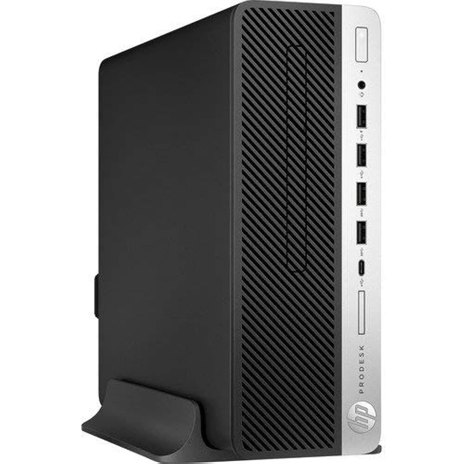 HP ProDesk 600 G4 Small Form Factor Desktop – Intel Core i5-8500 seis núcleos – 8 GB DDR4-256 GB SSD, Windows 10 Professional, teclado y ratón (enchapado) (Renewed)