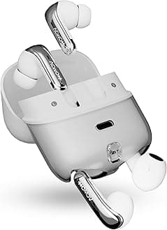 ACwO Dwots Fire ANC|India's First 4 in Ear Buds in 1 Case with ANC|70Hrs Battery|ANC&Transparency Mode|Bass&Theatre Modes|4 Mics Ai-Enc for Clear Calls|3D Spatial Audio, Wireless (Eclipse White)