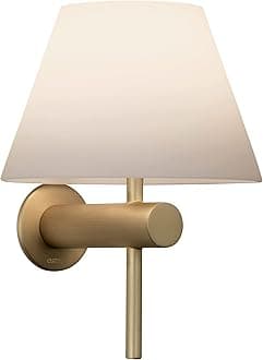 Astro Bathroom Wall Light, Metal, 40 W, Matt Gold