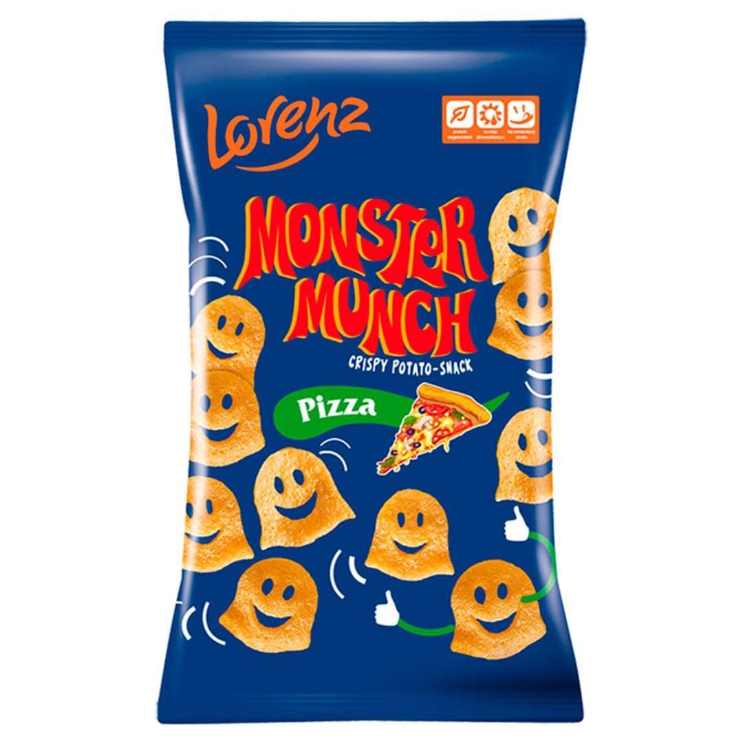 MONSTER MUNCH potato Chips: PIZZA 75g