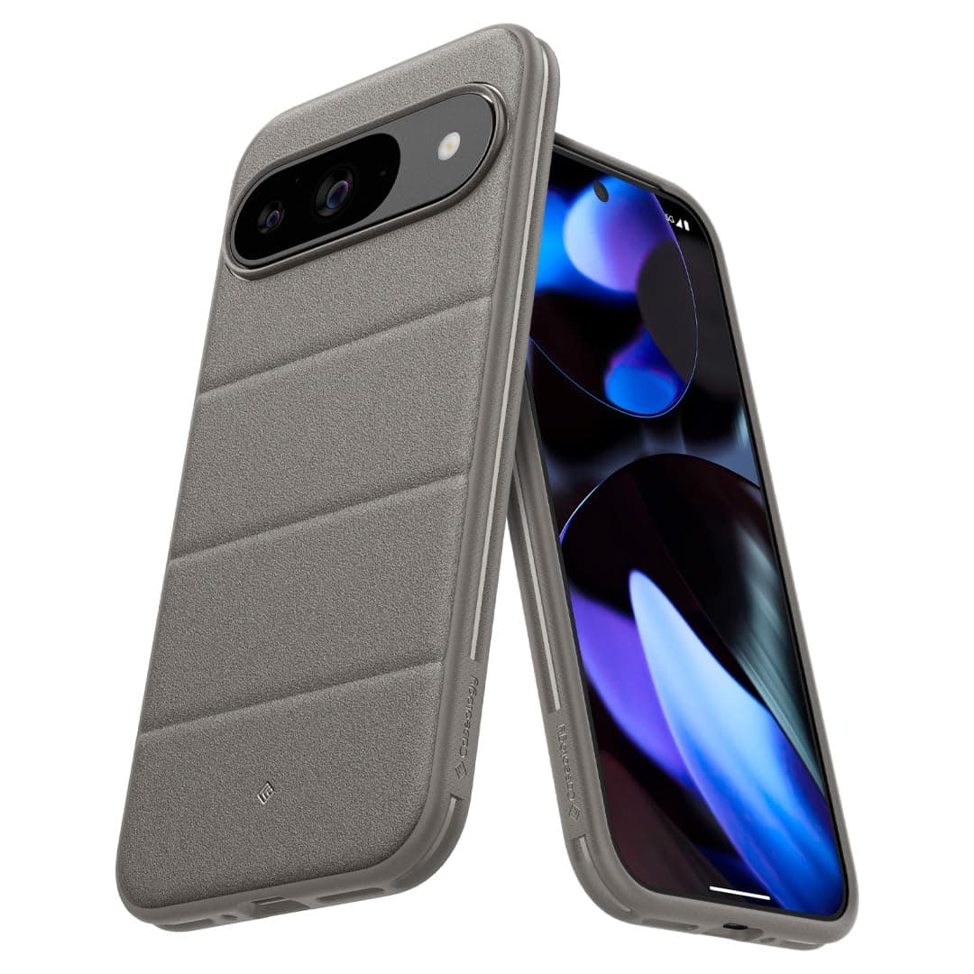 Athlex for Google Pixel 9 case and Pixel 9 PRO case cover (2024) [Military Grade] - Active Gray