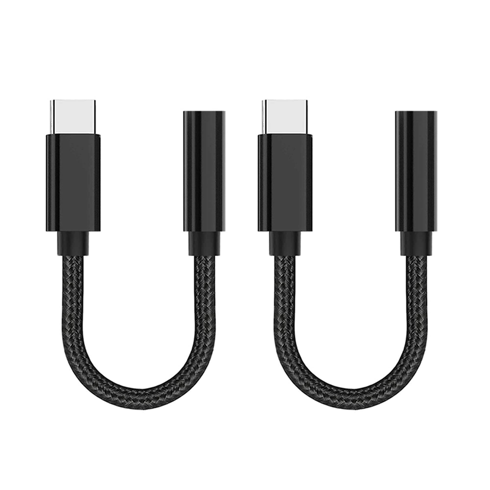 USB C Headphone Jack Adapter. Type C to 3.5mm Female Aux Audio Cable for Google Pixel 2 3 XL Samsung Essential Huawei Moto OnePlus HTC Xiaomi etc.