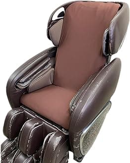 Massage Chair Cover - Full Body Shiatsu Massage Chair Dust Protection Covers, Zero Gravity Recliner Chair Covers Washable Stretch Fabric Universal Massage Chair Slipcovers,Brown,Body